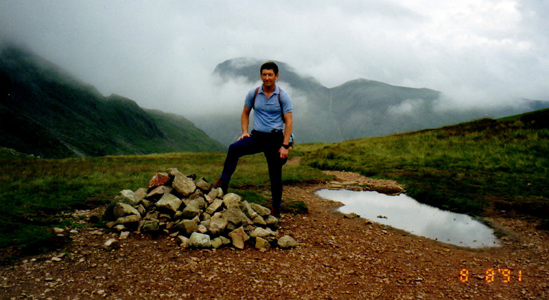 Overlooking Great Gable Cumbria